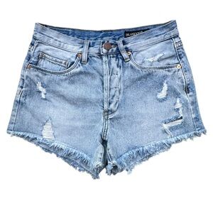 Blank NYC Distressed Denim Shorts